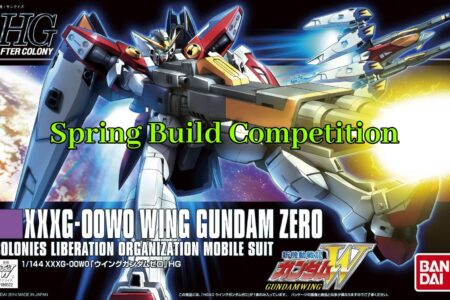 Spring Gundam Build Competition